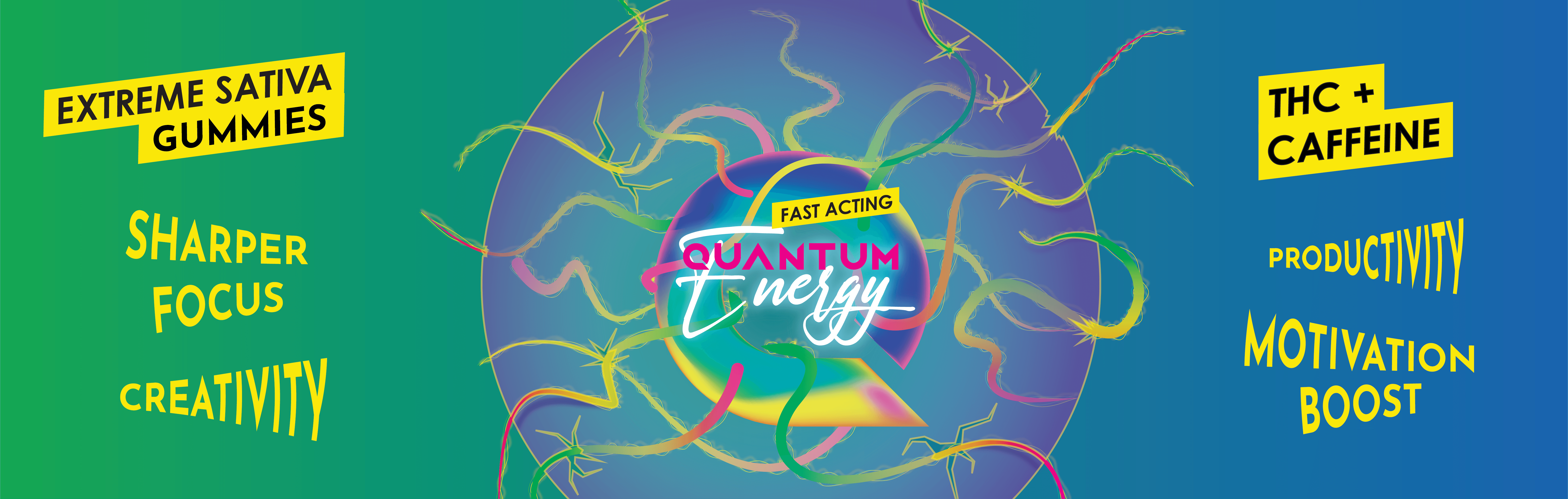 Photograph of product: Quantum Energy 10mg Single Gummies | Tropical Pineapple