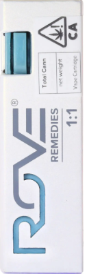 Photograph of product: ROVE - CBD:TH-oui 1:1 - STRAWNANA