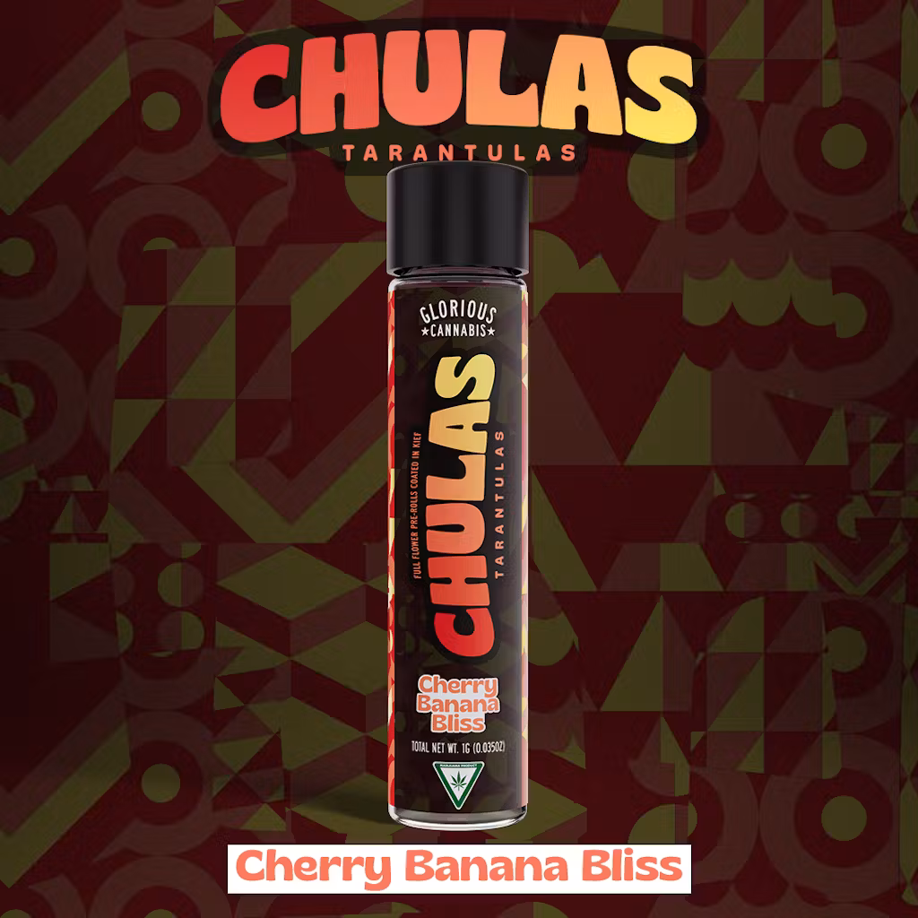 Photograph of product: Chula- Cherry Banana Bliss- 1g Infused Preroll