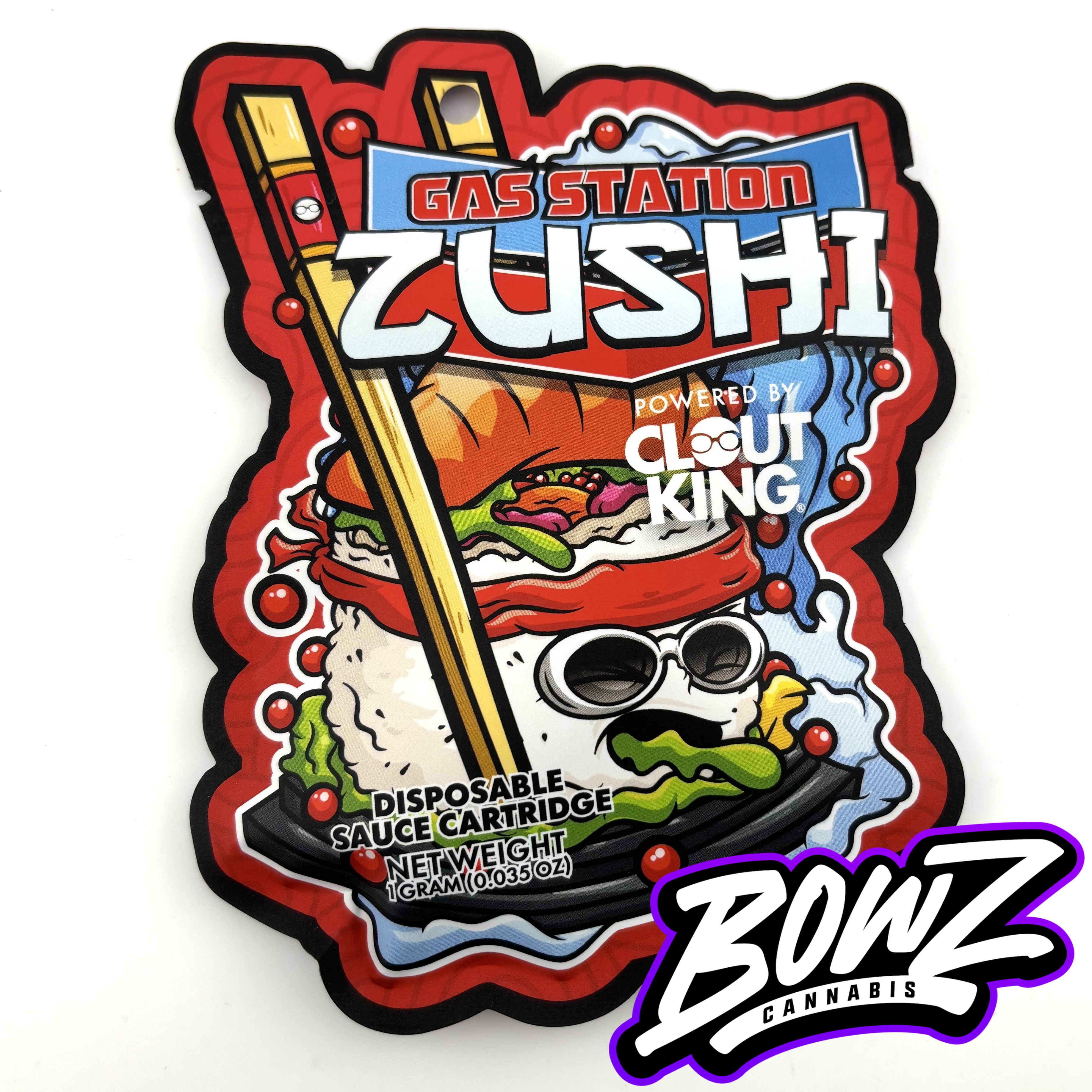 Photograph of product: Clout King x Terpenstein - Disposable Vape - (1g) - Oui'd - **GAS STATION ZUSHI**