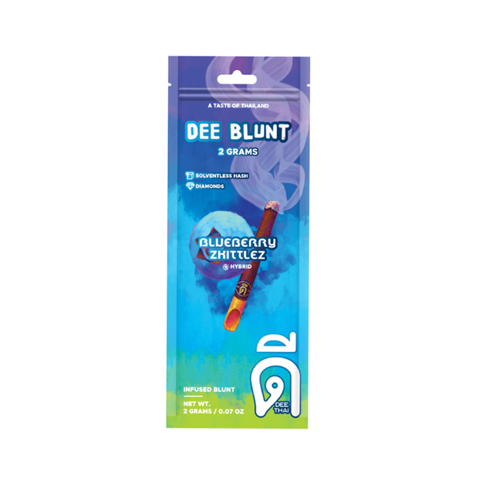 Photograph of product: Blueberry Zkittlez Dee Blunt, 2g