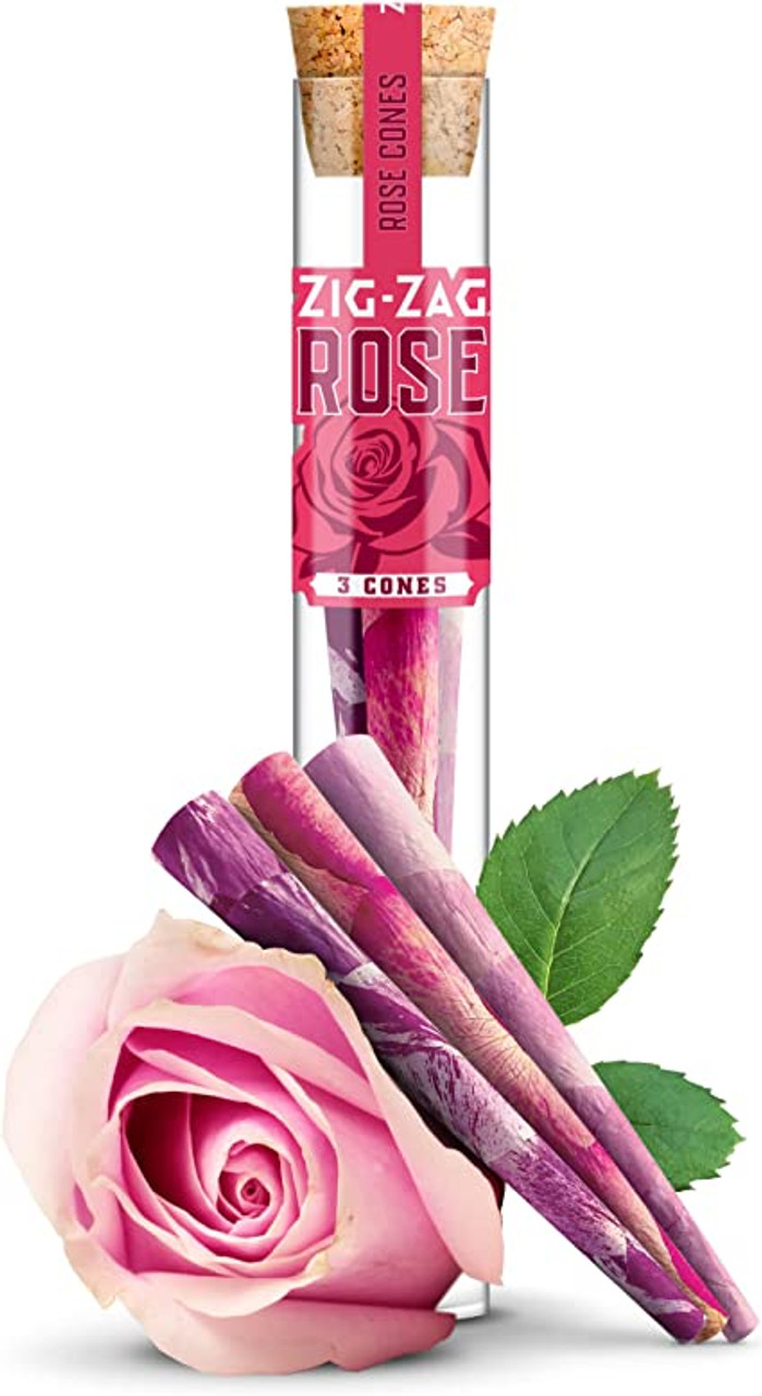 Photograph of product: Zig-Zag - Rose Cones - 3pk
