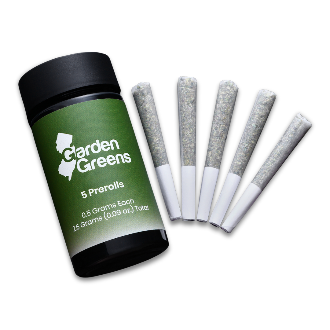 Photograph of product: Garden Greens | Ice Wookie | Pre-Rolls | 5pk/2.5g