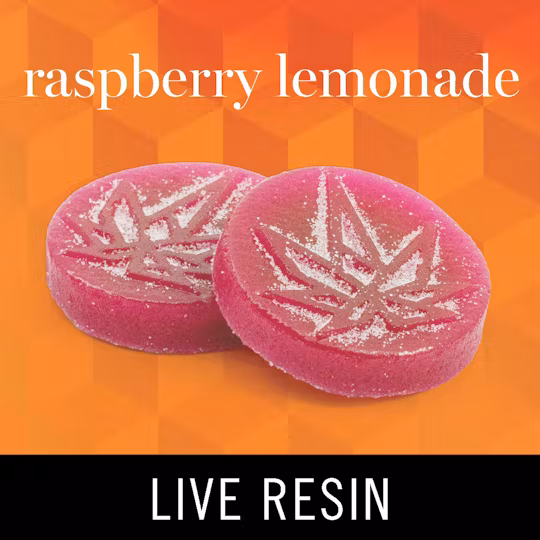 Photograph of product: Levitate | Raspberry Lemonade Live Resin Gummies | 200mg