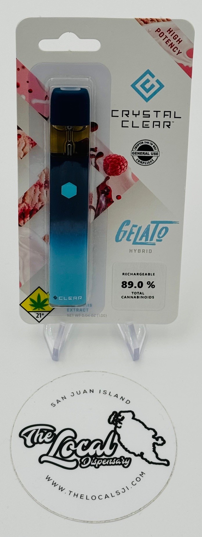 Photograph of product: Gelato Disposable Cartridge