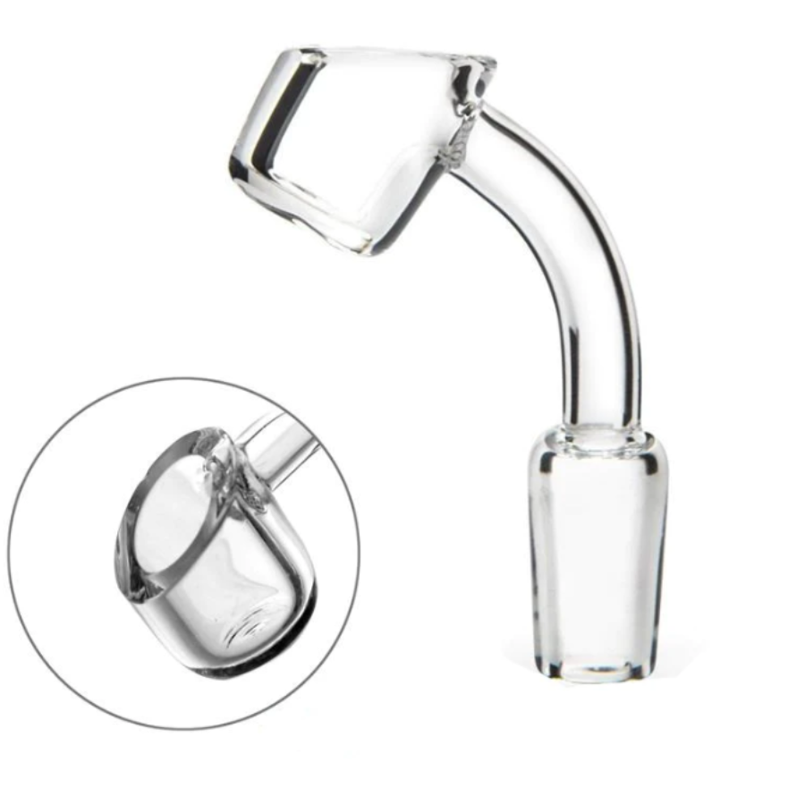 Photograph of product: Quartz 45 Degree 14mm Male Banger