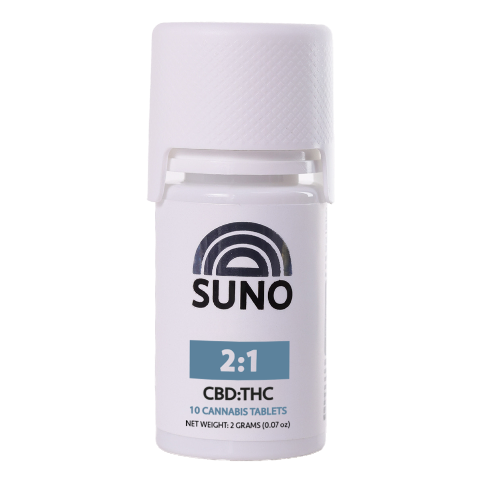 Photograph of product: 60mg <10x6mg> Tablets (2:1 CBD:TH-oui)