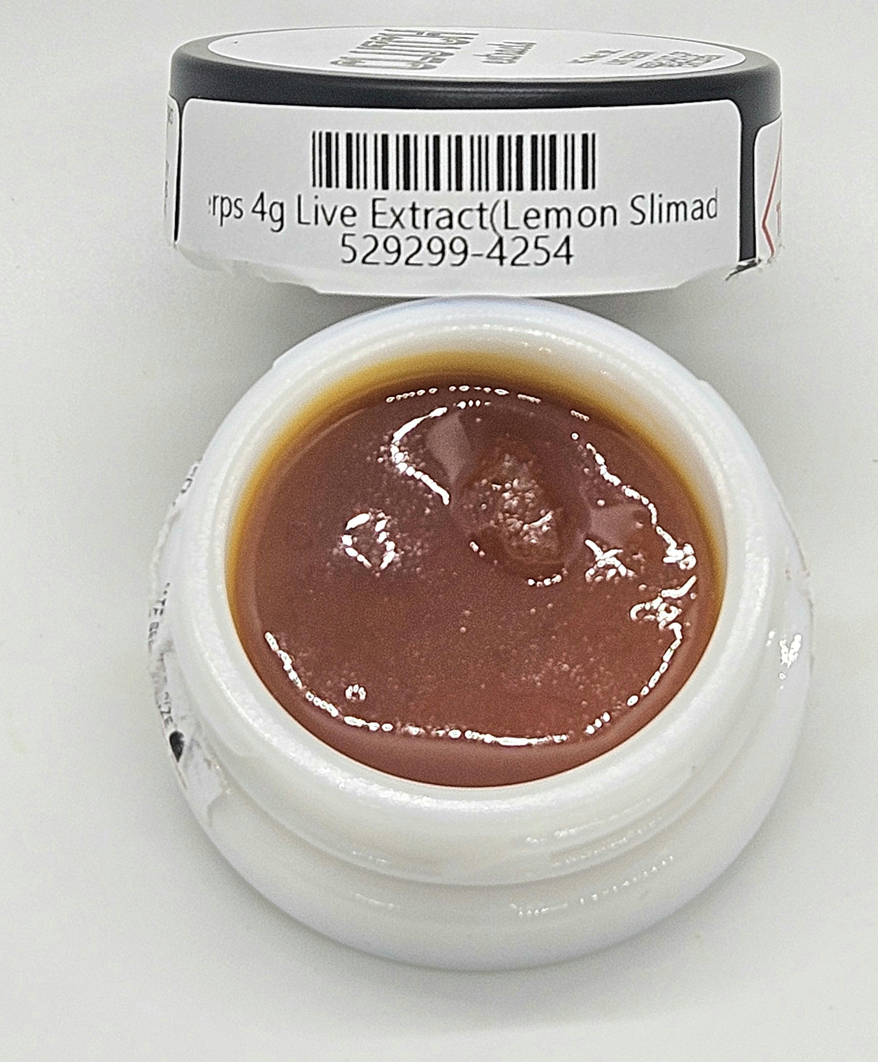 Photograph of product: Clutch 4g Live Resin | Lemon Slimeade
