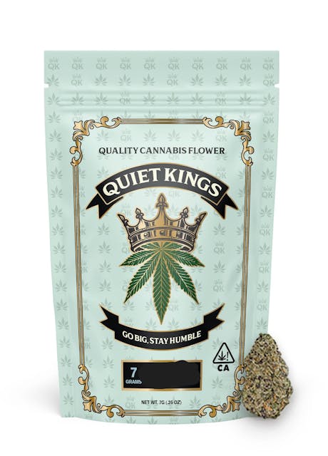 Photograph of product: Quiet Kings | 7g - Gorilla Glue - Hybrid - Quiet Kings - 