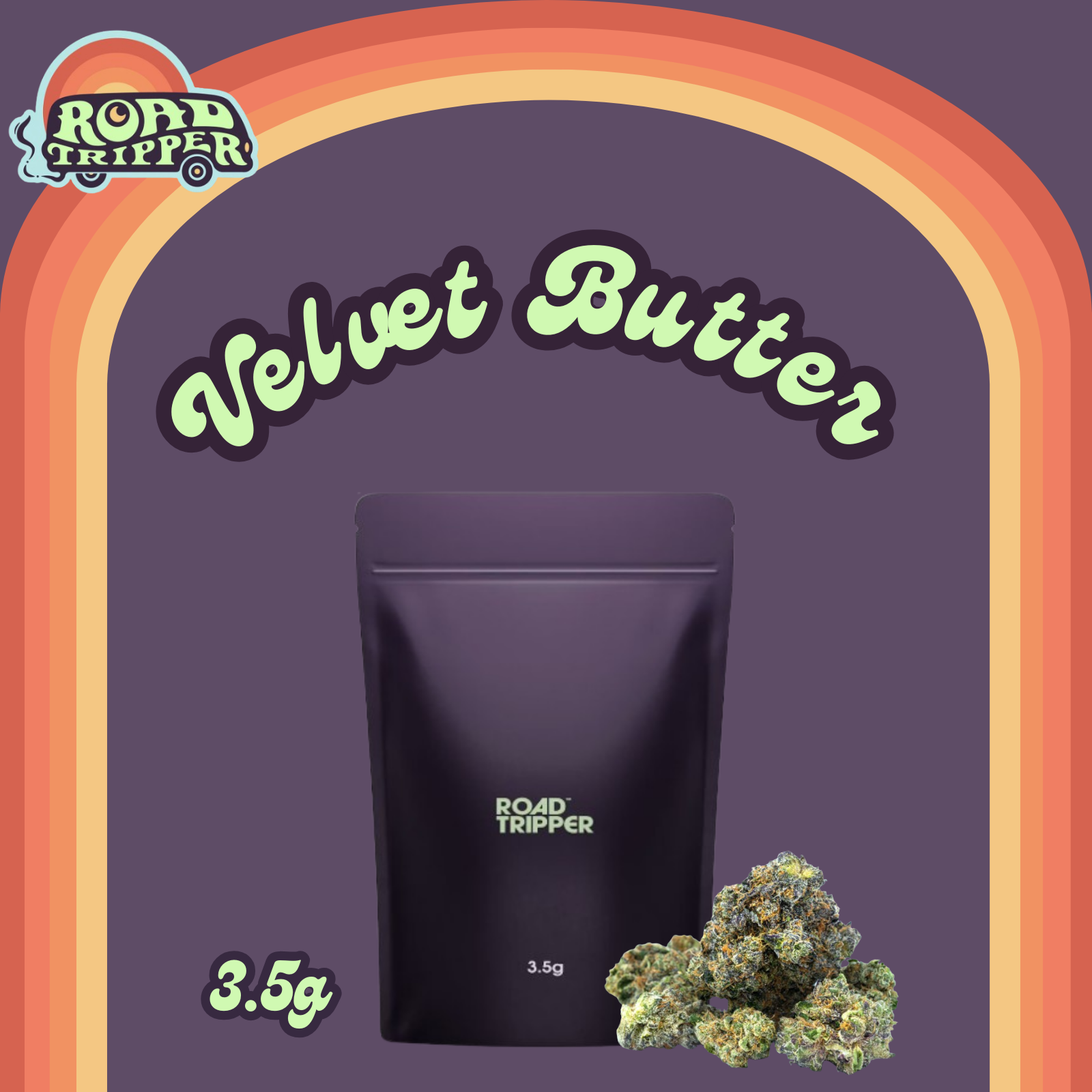 Photograph of product: Later Days | Velvet Butter | 3.5g (Hybrid)