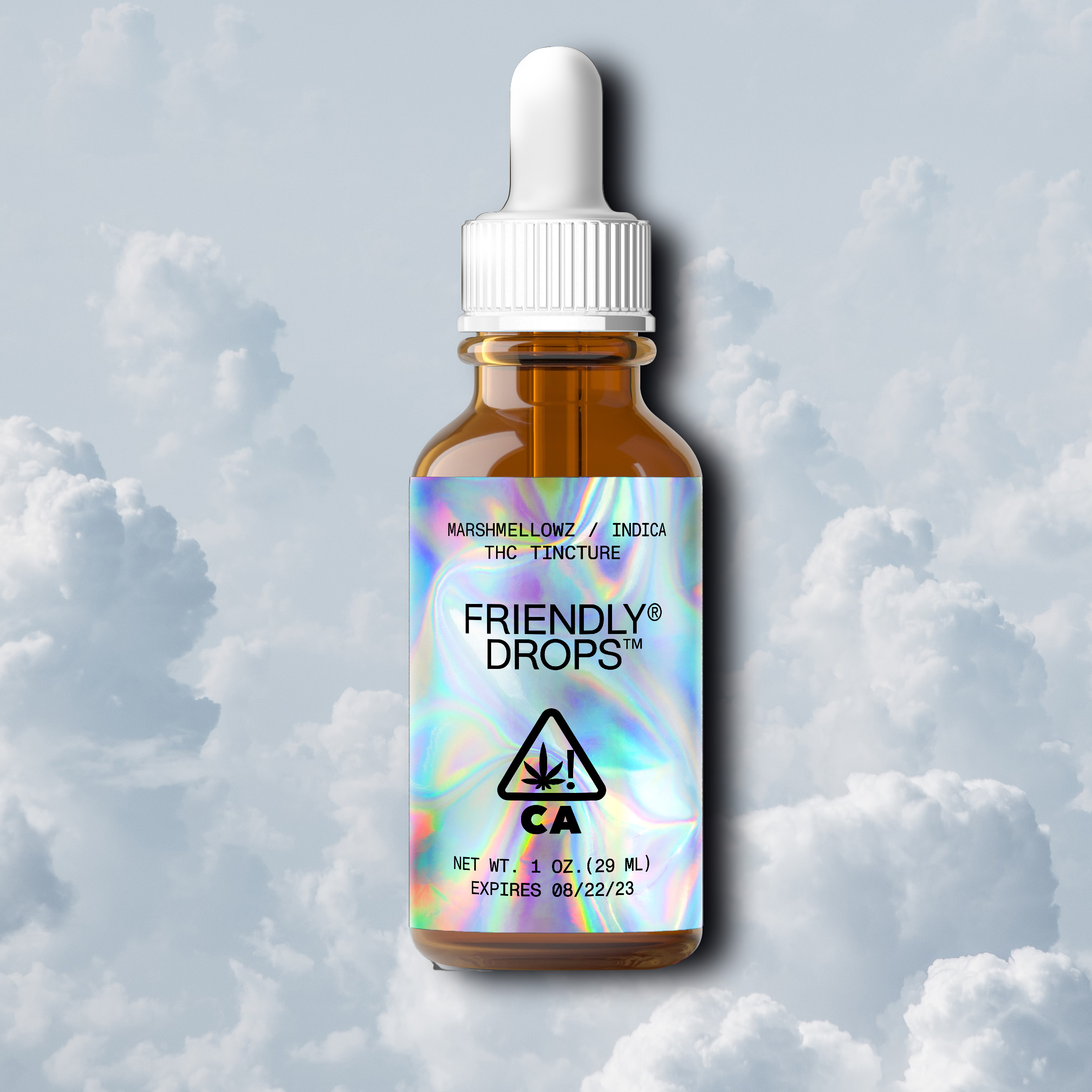 Photograph of product: Friendly - RS11 (Hybrid) Tincture (1000mg)