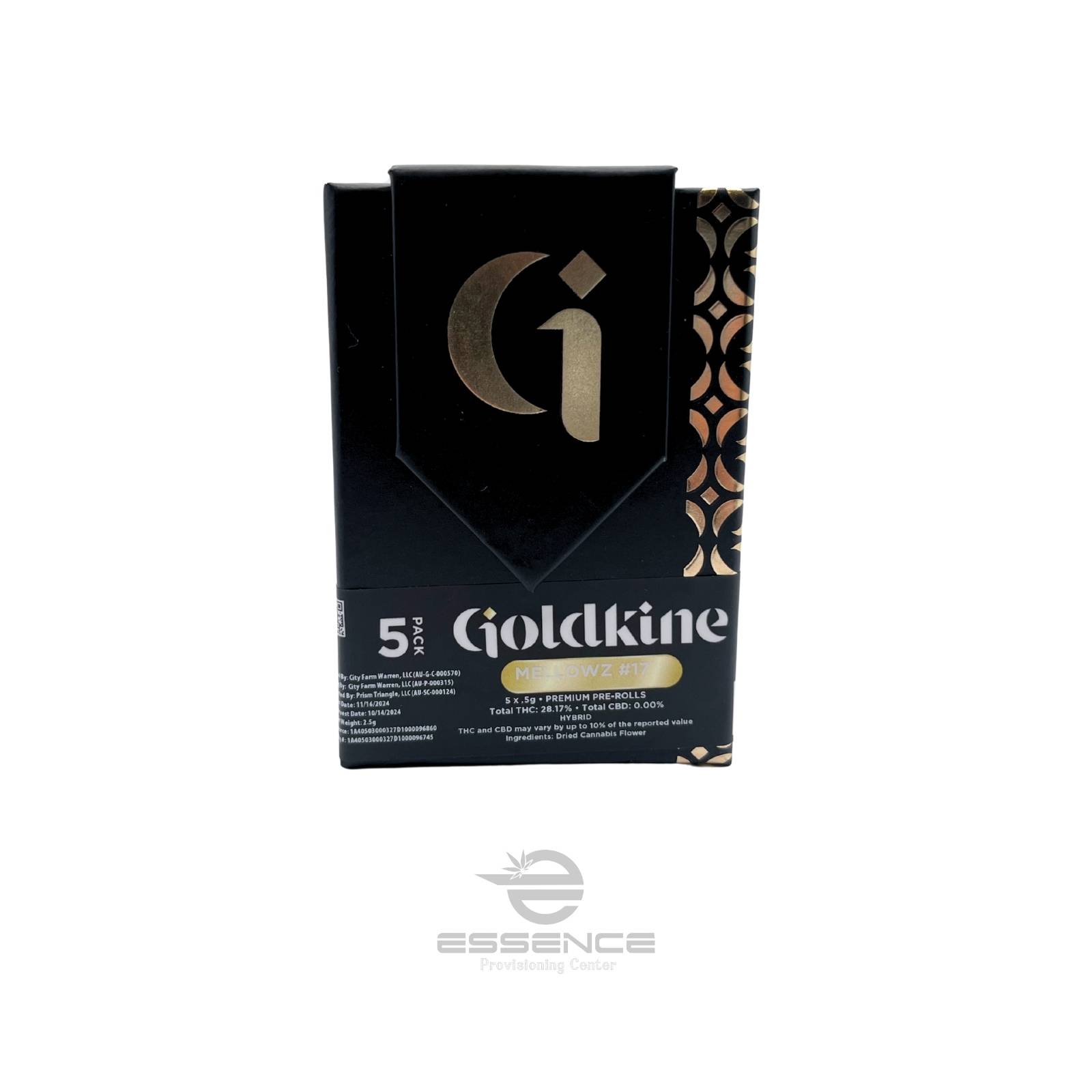 Photograph of product: GK Mellowz # 17 - 5 Pack PR