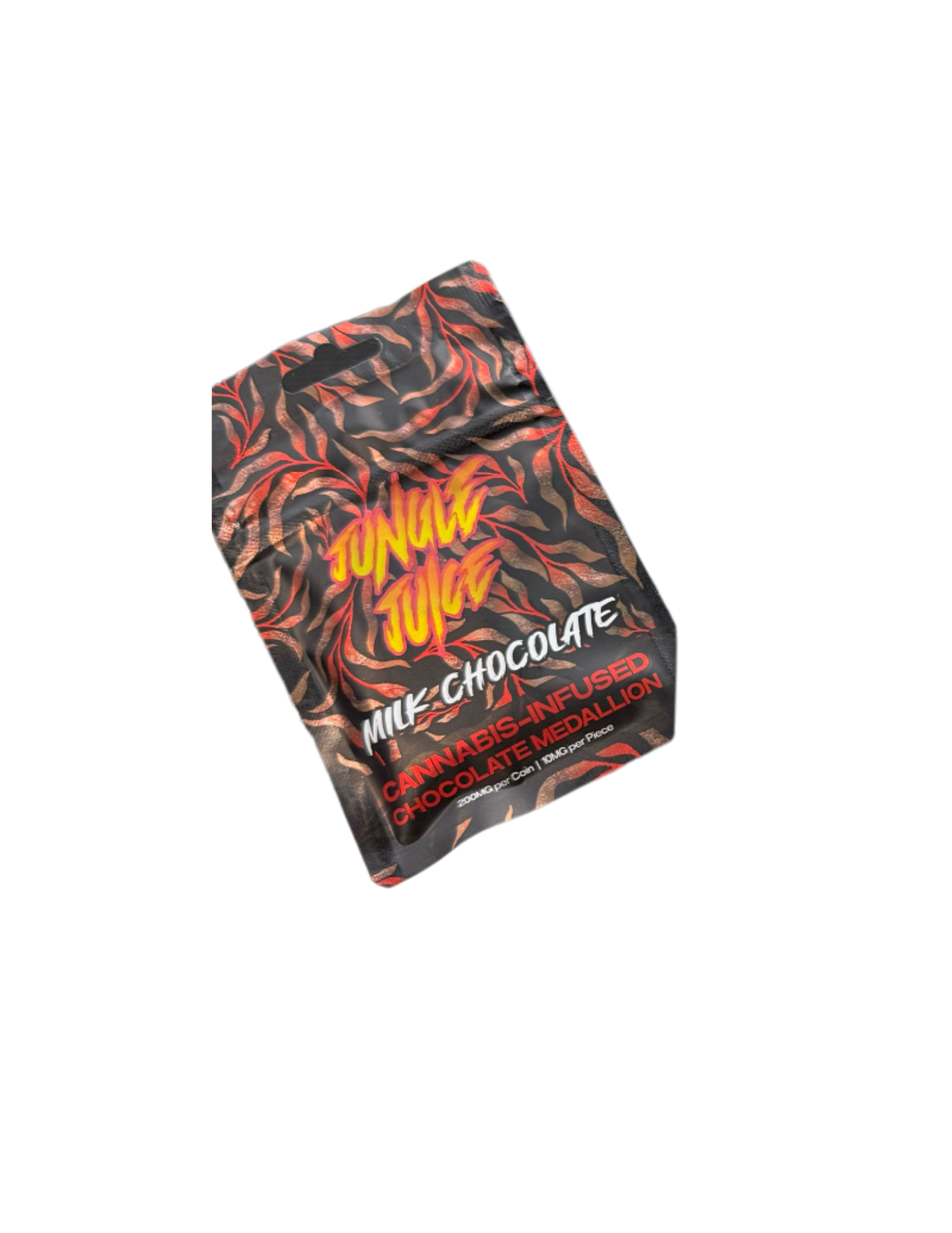 Photograph of product: Edible | Milk Chocolate Medallion | 200mg | Jungle Juice