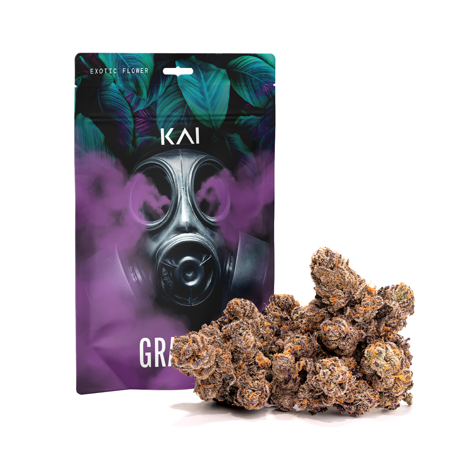 Photograph of Product: KAI CANNABIS | Prepackaged | Grape Gas - 3.5g