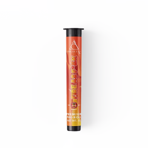 Photograph of product: Fire As Fuck Pre-Roll | Society C | 1g (5/$30)