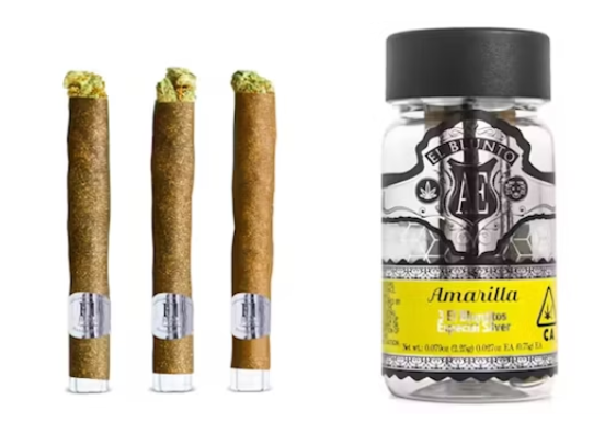 Photograph of product: AMARILLA EL BLUNTITOS 3 PACK