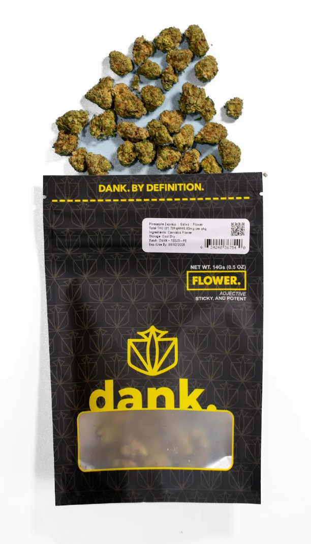Photograph of product: Pineapple Express Flower | Oui'd Dominant | Dank - 14g
