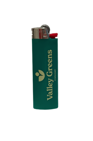 Photograph of product: Valley Greens | Bic Lighter | Green