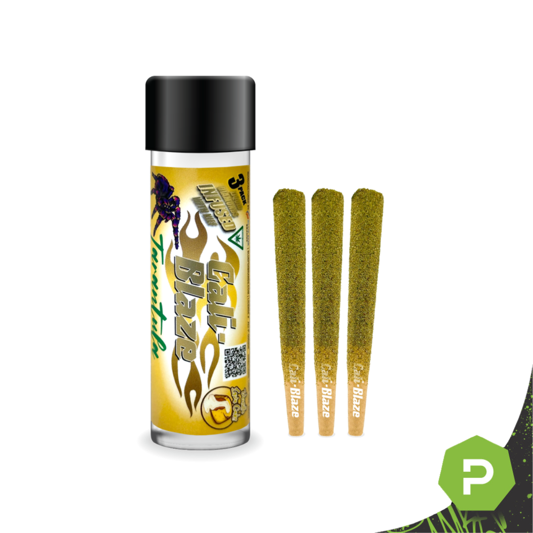 Photograph of product: Cali Blaze Infused Liquid Diamonds 3pk | Vanilla Lava Cake