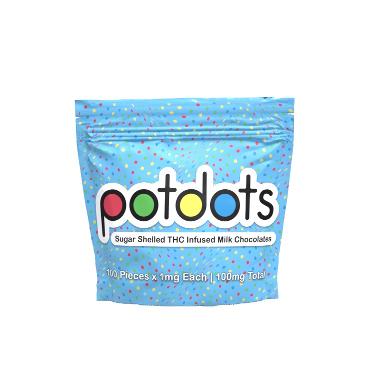 Photograph of product: 100mg Dream Pot Pots - Milk Chocolate