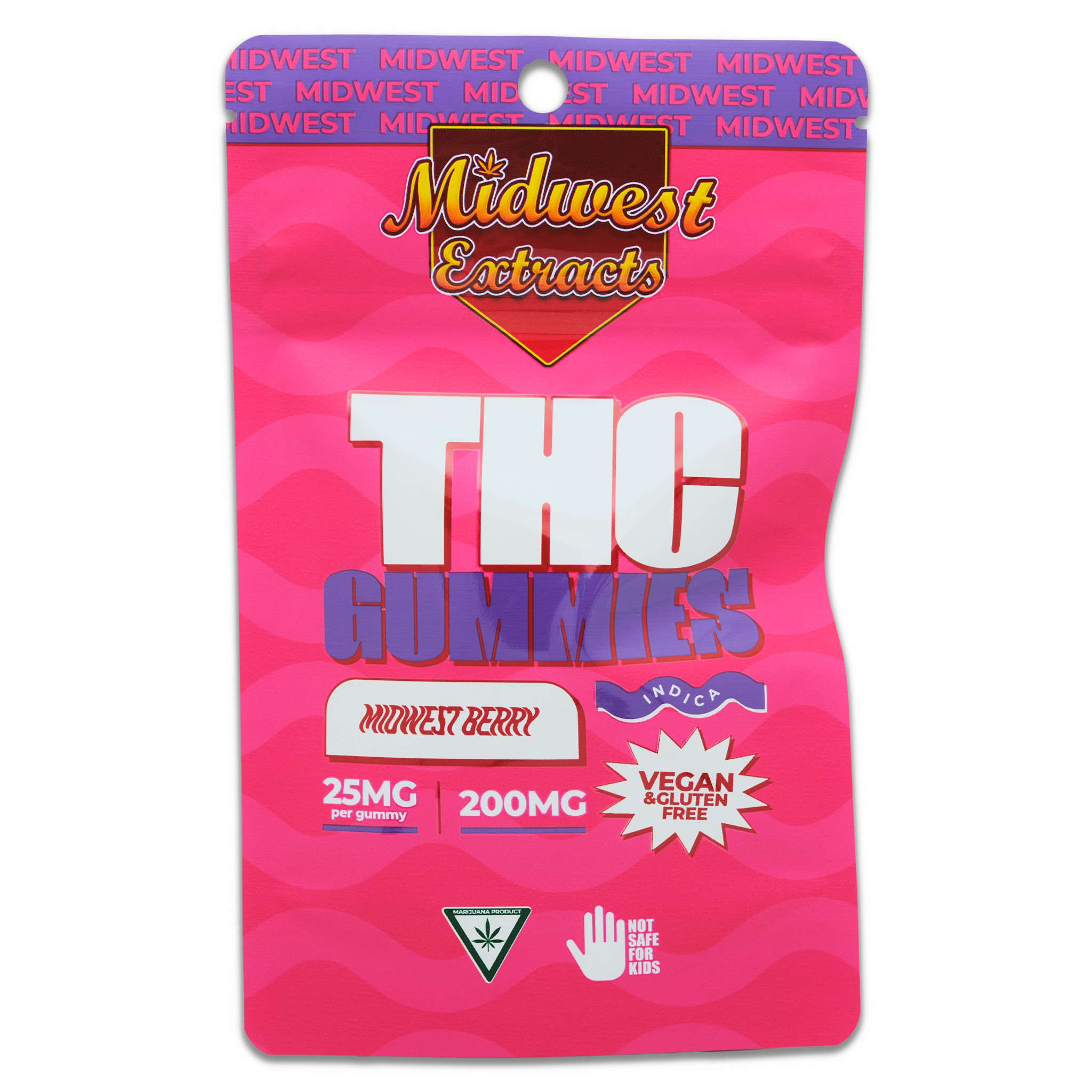 Photograph of product: Midwest Berry | 200MG Gummies