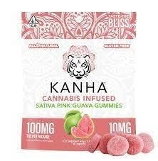 Photograph of product: Kanha - Oui'd Pink Guava Gummies - 10 Pack