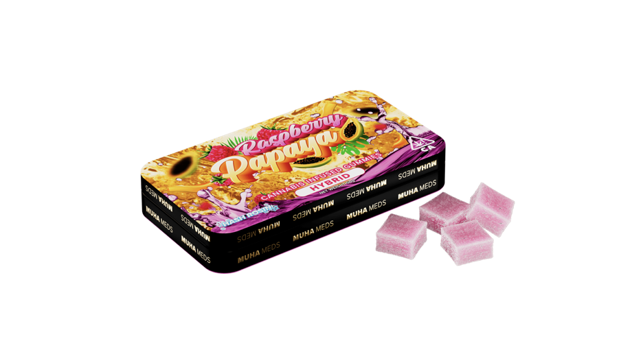 Photograph of product: Raspberry Pineapple   100 Mg