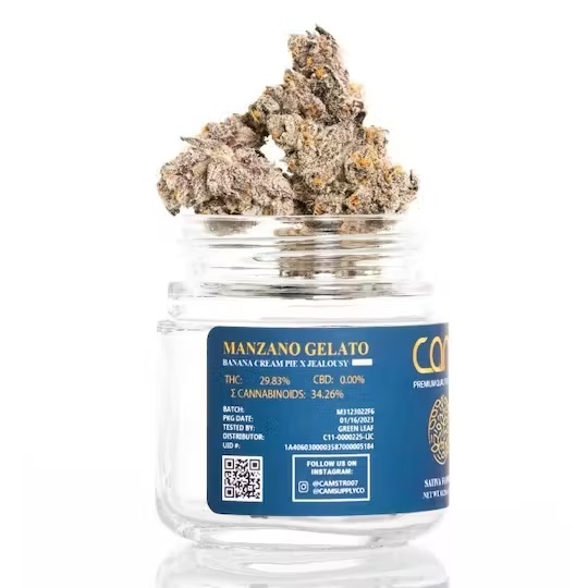 Photograph of product: CAM - FLOWER - ( PRIVATE RESERVE ) - Oui'd - SUPER SILVER HAZE - 3.5g