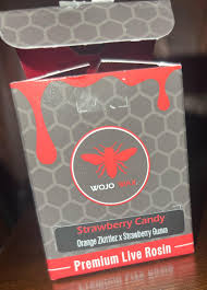 Photograph of product: Concentrate | Rosin | Strawberry Candy | 1g | Wojo Co