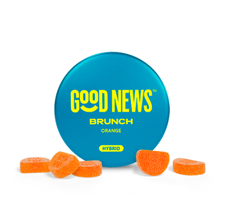 Photograph of product: GOOD NEWS Gummies 100mg: Brunch 10pc
