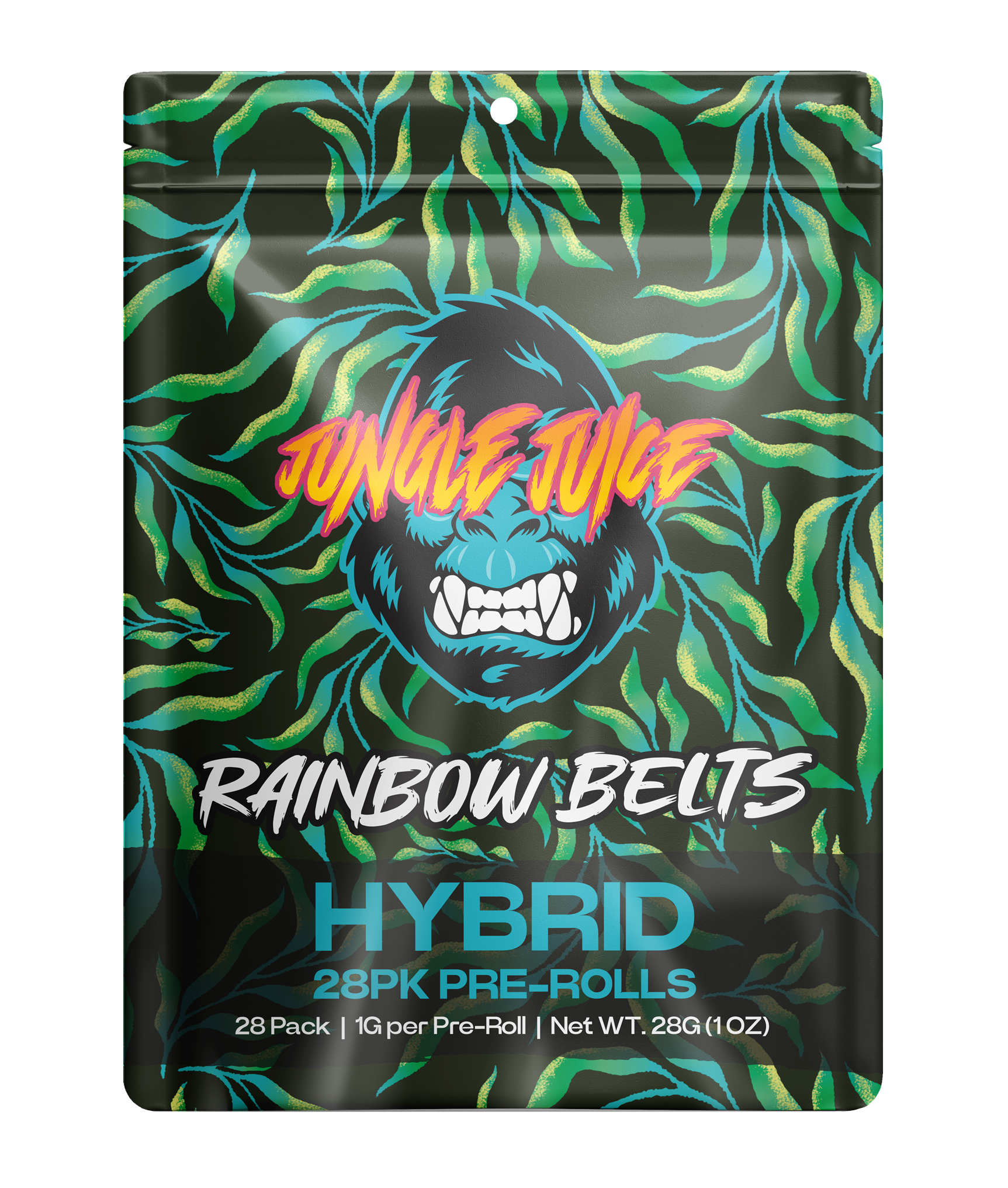 Photograph of product: Rainbow Belts 28pk Pre-Rolls