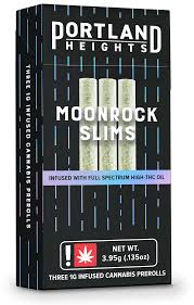 Photograph of product: Pre-Roll 3pk 3g Moonrock Slims Grape Syrup (Portland Heights)