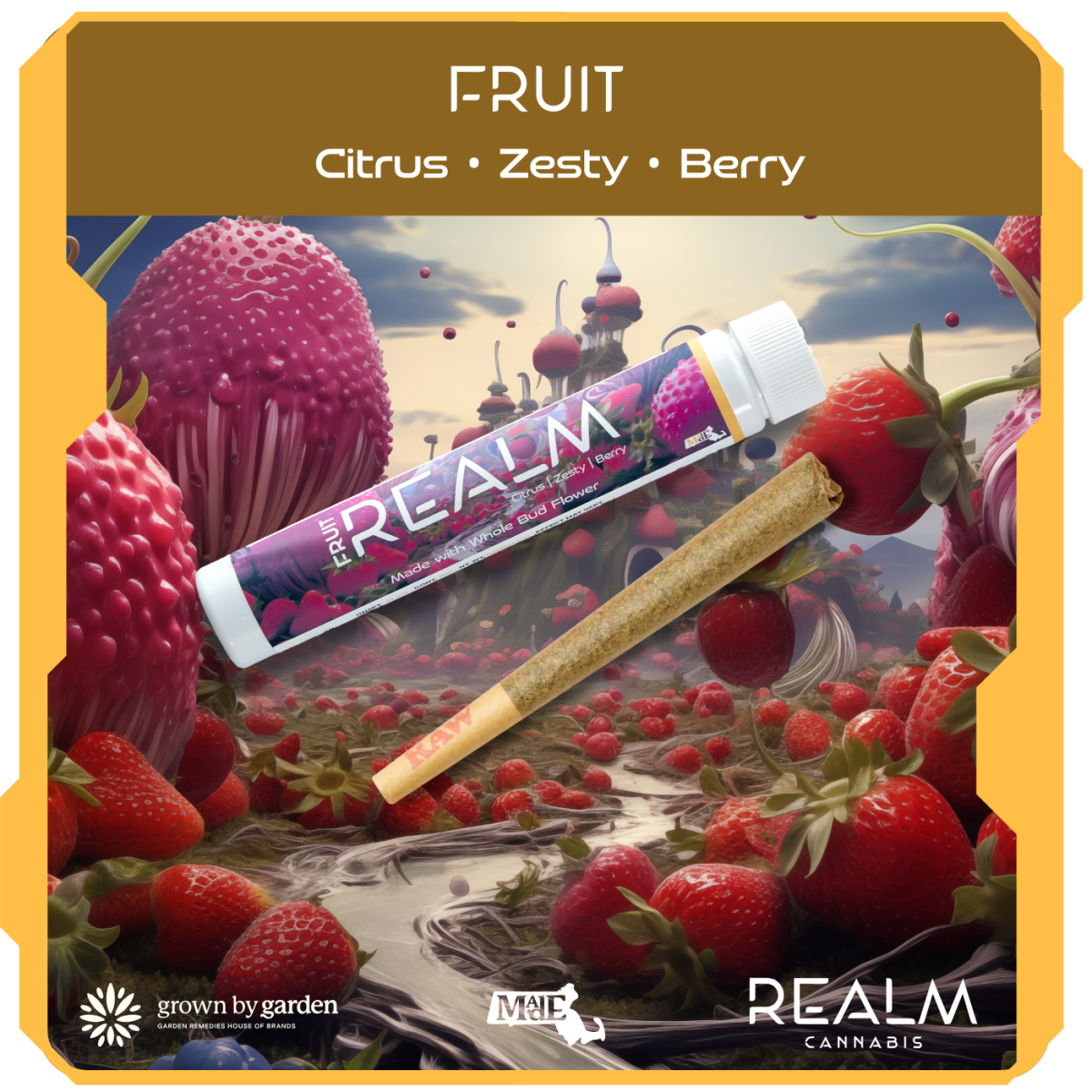 Photograph of product: Canl St. Runtz Pre-roll | 1g