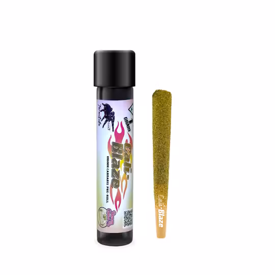 Photograph of product: Cali Blaze - Banana Cream Pie - Infused Tarantula Pre-Roll