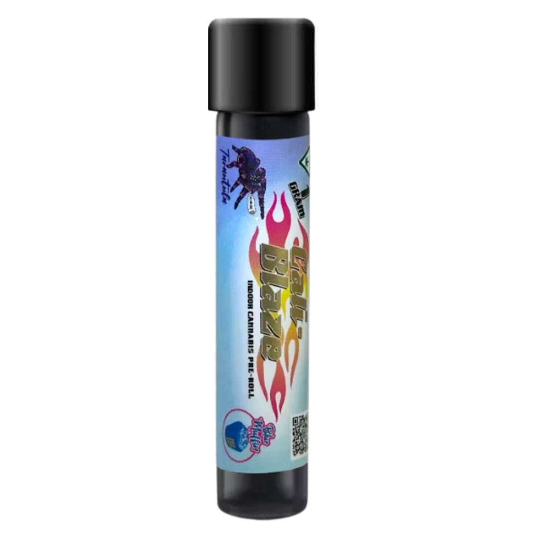Photograph of product: Cali Blaze - 1g Tarantula - Blue Muffin