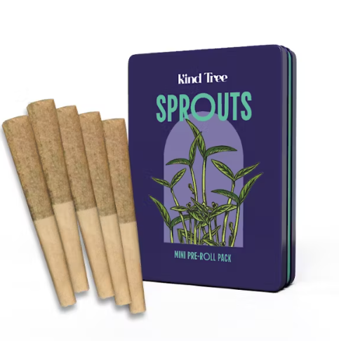 Photograph of product: Kind Tree Pre-Roll 1.75g 5pk- Pink Guava
