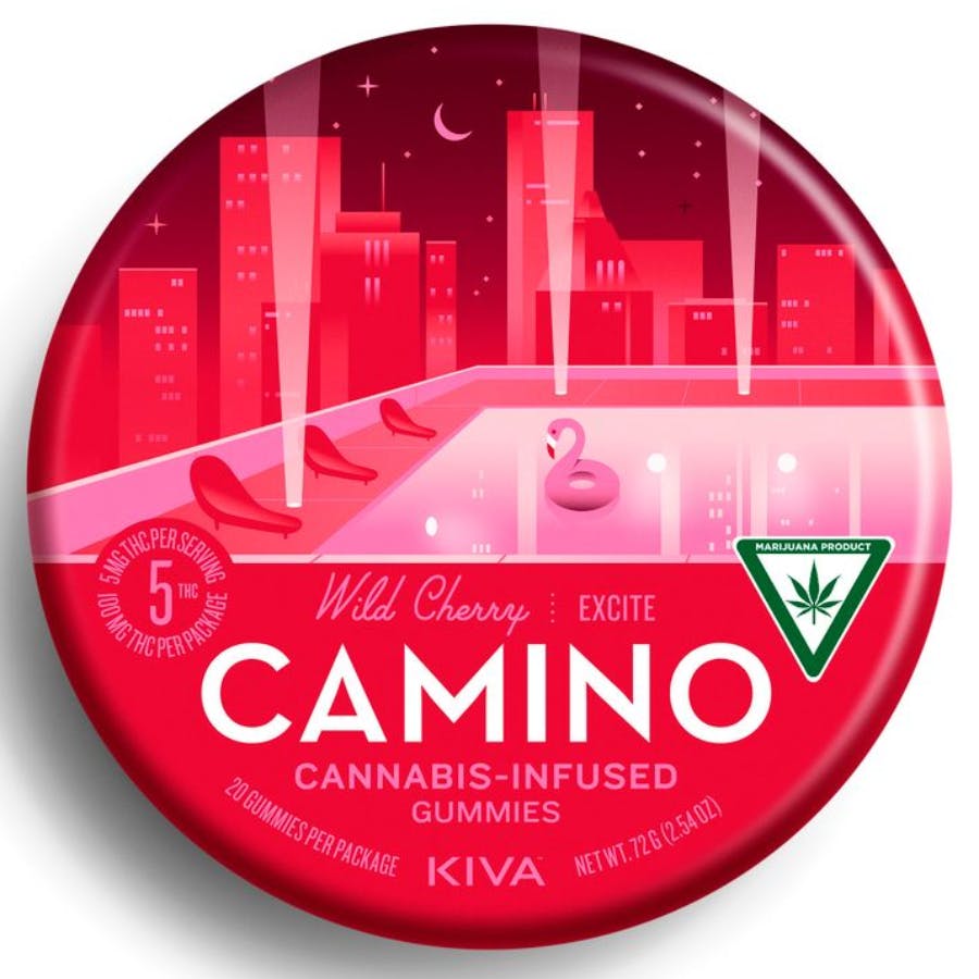 Photograph of product: Camino Gummies - Wild Cherry