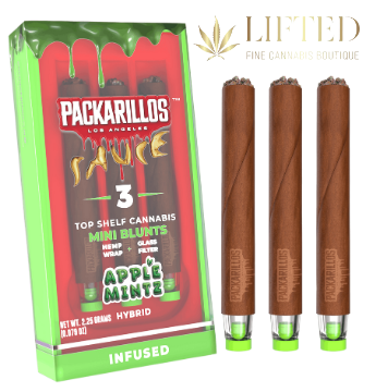 Photograph of product: PACKARILLO APPLE MINTZ MINI BLUNTS