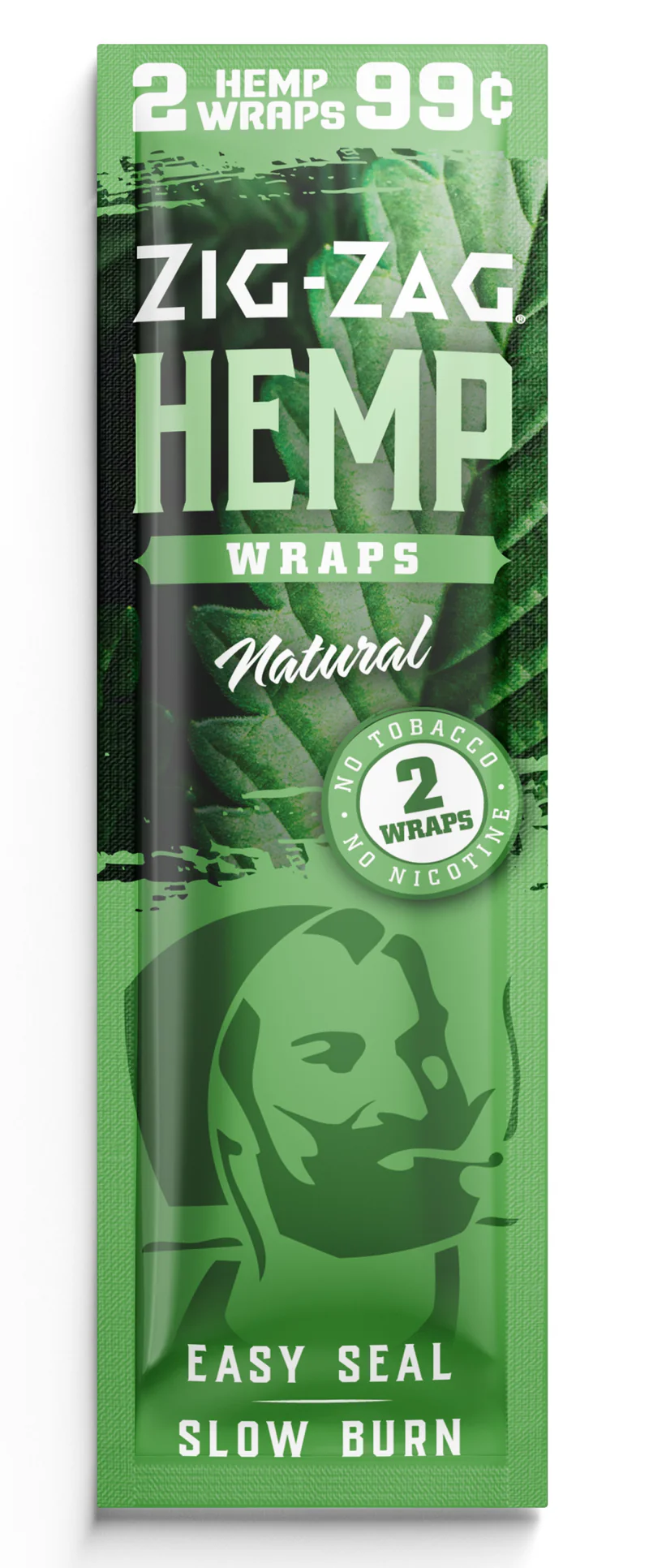 Photograph of product: Zig Zag | Hemp Wraps Natural 2 Pack