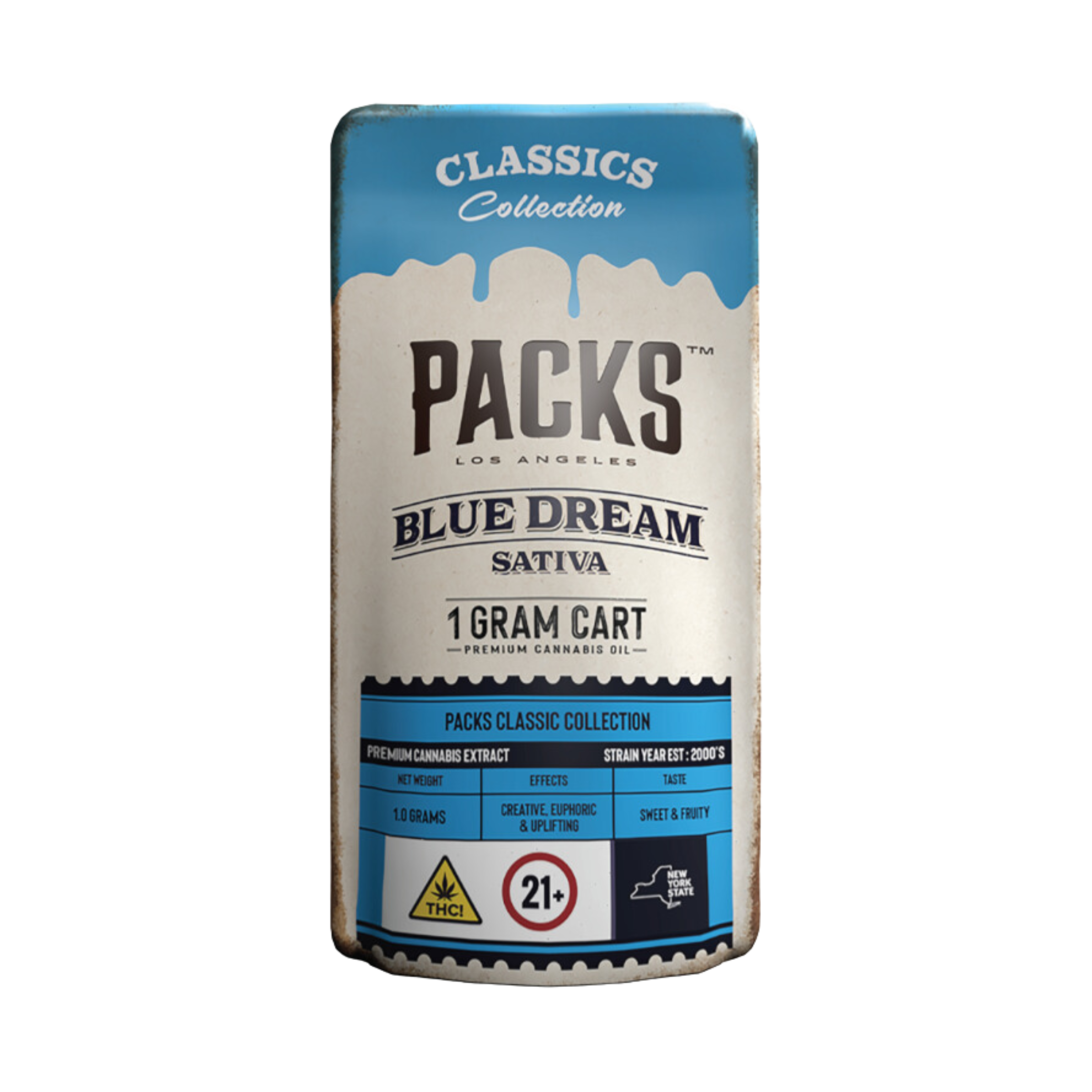 Photograph of product: BLUE DREAM | Packs Classics Collection 510 Cart | 1G