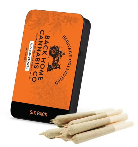 Photograph of product: Back Home | Pre-roll | Acapulco Gold | 6pk