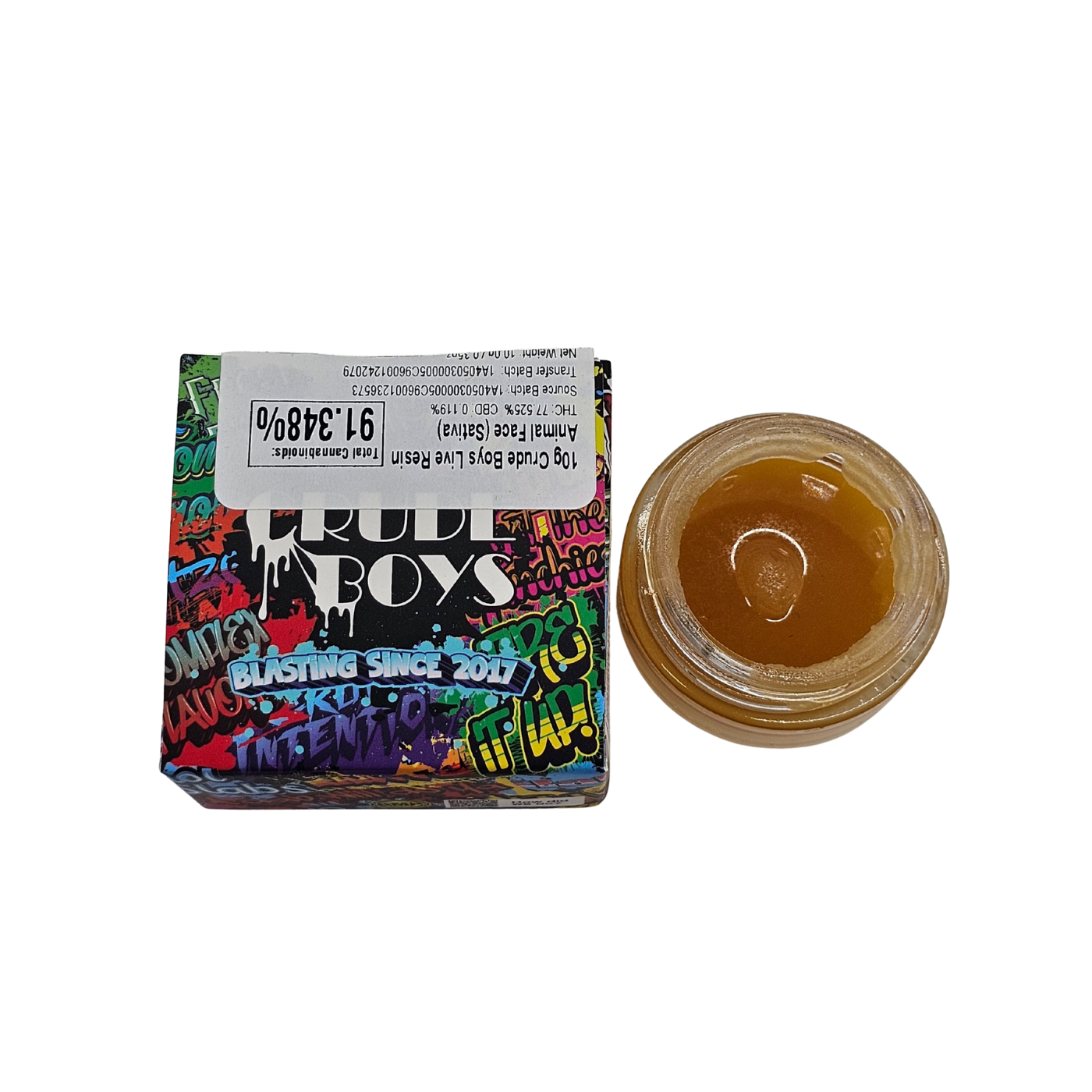Photograph of product: Crude Boys - Animal Face Live Resin Bucket