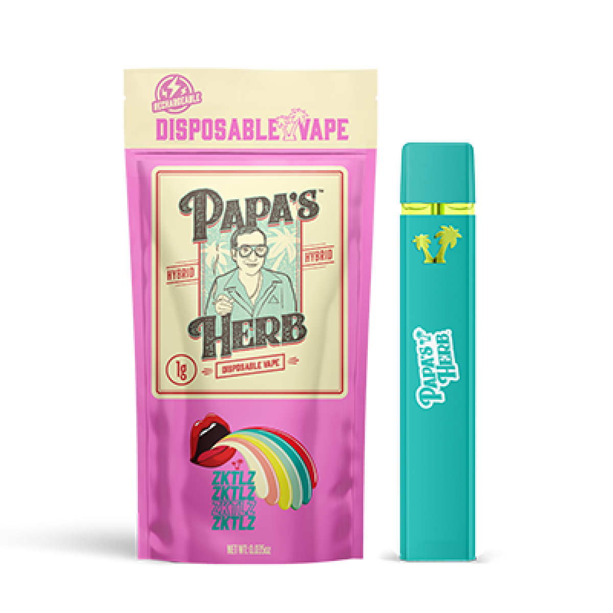 Photograph of product: Zkittles | Disposable Vape | 1g