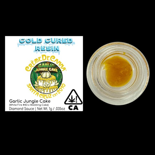 Photograph of product: Garlic Jungle Cake | 1g Diamond Sauce - 