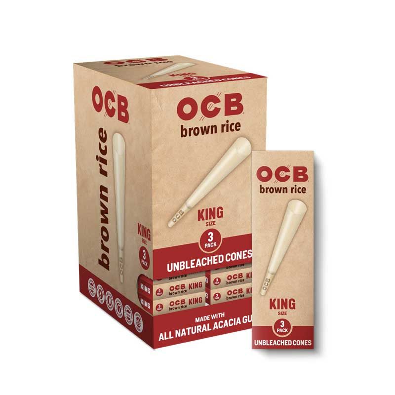 Photograph of product: OCB Brown Rice King 3pk