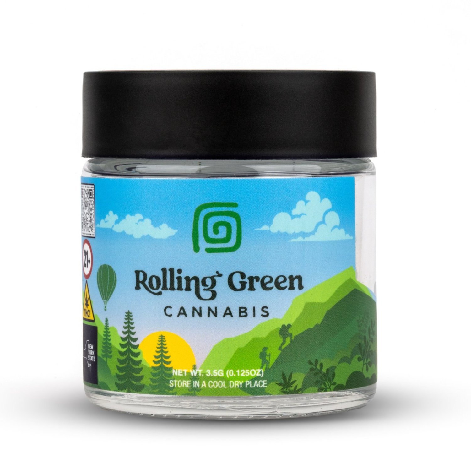 Photograph of product: Rolling Green | Banana Cream Jealousy | 3.5g