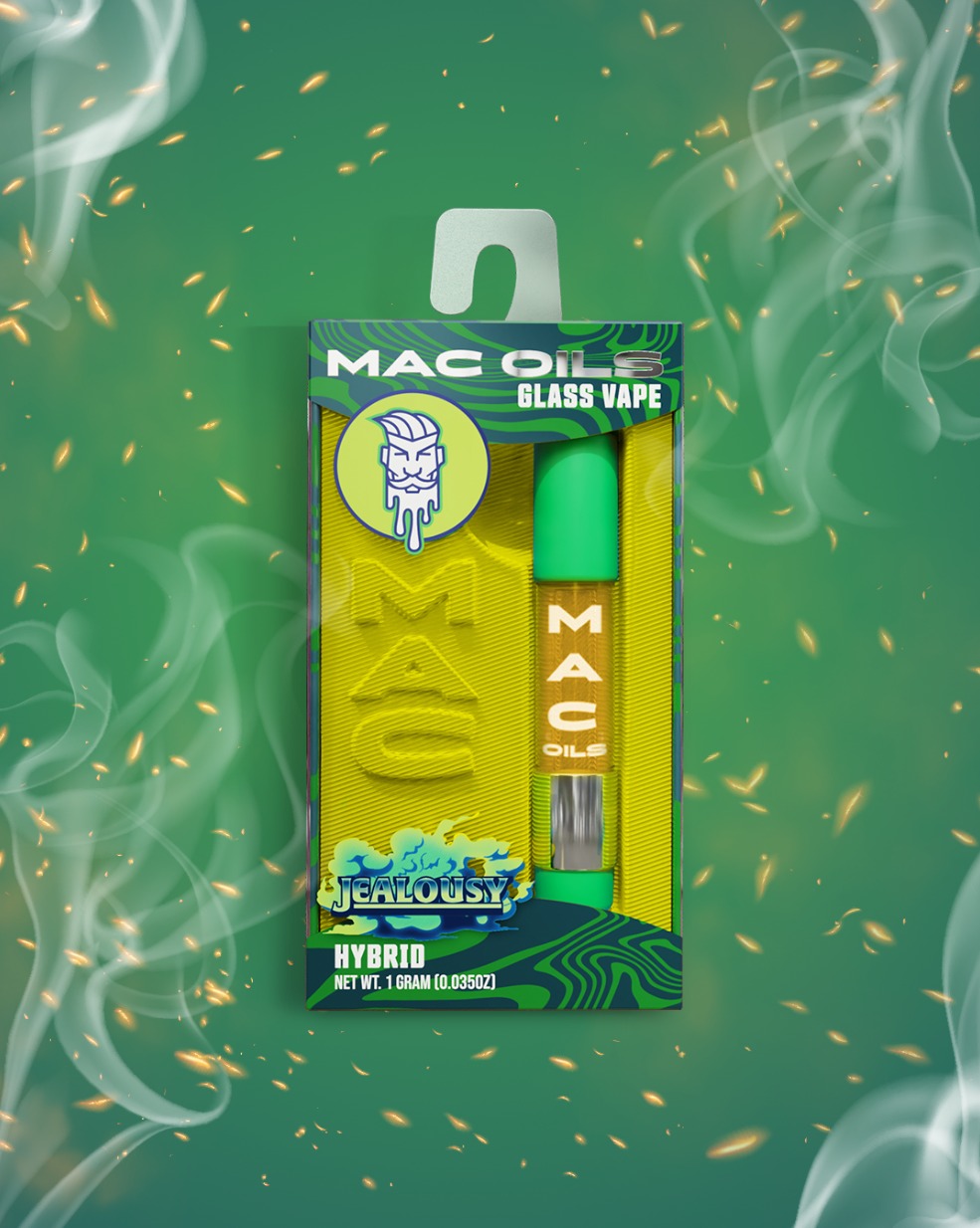 Photograph of product: Mac Oils 1g Cart Jealousy