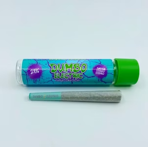 Photograph of product: Dumbo Electric | Green Crack | preroll | 1g