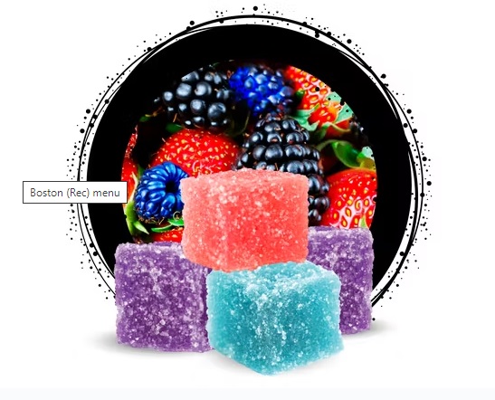 Photograph of product: Hybrid Assorted Berry Gummies | 100mg