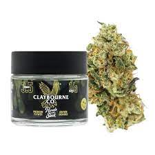 Photograph of product: CLAYBOURNE CO. - FLOWER - - HYBRID - KUSH MINTS - 3.5g